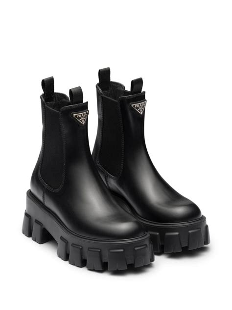 prada moon boots|prada chelsea ankle boots.